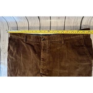 Vintage LL Bean Pants Men's 40x30 Brown Corduroy Comfort Waist